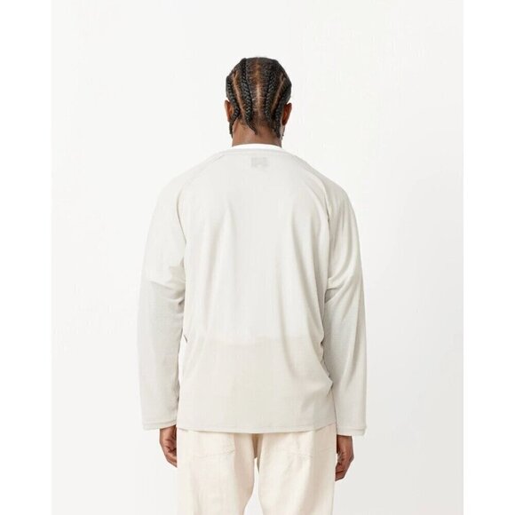 Needles Poly Mesh V-Neck Cardigan in Taupe Size M New - Picture 3 of 16